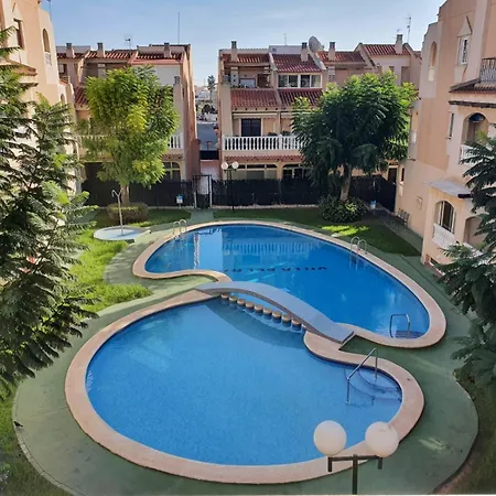 With Pool & Balcony Less Than 10min Walk To Playa Del Cura *